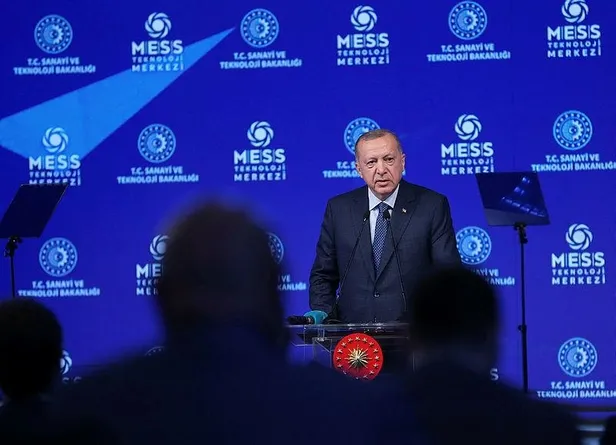 Başkan Erdoğan, Teknoloji merkezinin açılışını robotla yaptı! "Türk ekonomisi toparlanma sürecini başarıyla yürütüyor!"-6