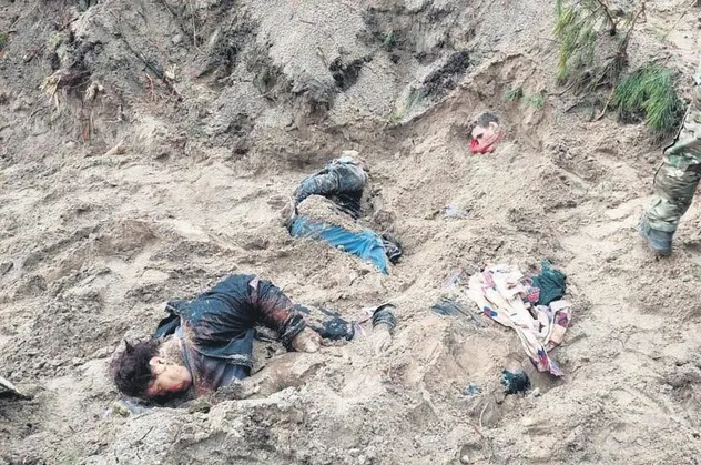 Dünyayı ayağa kaldıran görüntü! Rus askerleri Kiev'in batısındaki Buça'da katliam yaptı