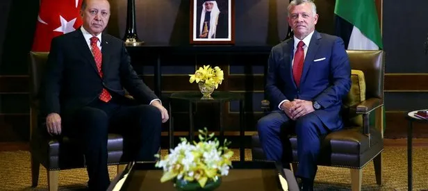 Erdoğan ve Ürdün Kralı 2. Abdullah’ın görüşmesinin ardından ortak bildiri yayımlandı