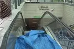 Ünalan Metro İstasyonu’nda yürüyen merdiven kırıldı! Vatandaş isyan etti