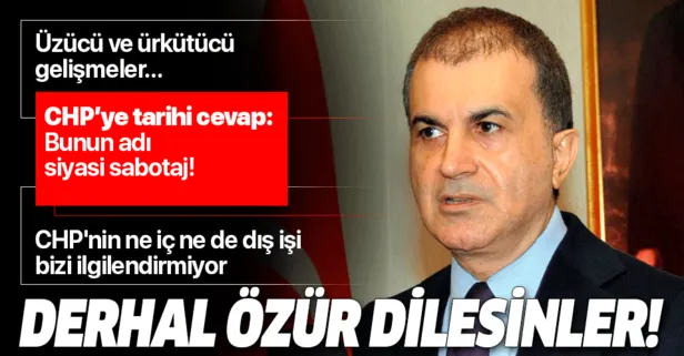 Son dakika: AK Parti Sözcüsü Ömer Çelik'ten "Külliye'ye giden CHP'li" iddiasıyla ilgili flaş açıklamalar