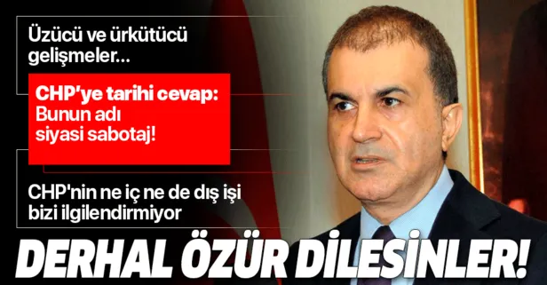 Son dakika: AK Parti Sözcüsü Ömer Çelik’ten Külliye’ye giden CHP’li iddiasıyla ilgili flaş açıklamalar