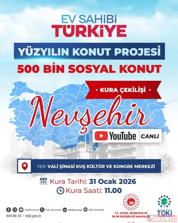 TOKİ Bartın, Nevşehir ve Samsun kura çekimi bugün! 10.385 konutun hak sahibi belirleniyor - 5