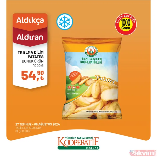 Tarım Kredi Market'te 60 üründe dev indirim! Katalogda yok yok! Taze Kaşar 249 TL, Siyah Zeytin 115 TL, Tuvalet Kağıdı 40'lı 209 TL... - 43