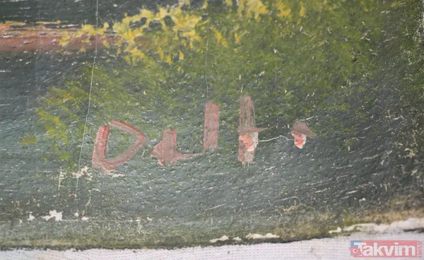 5 milyon euro istiyor! Antikacıdan aldığı tablonun Salvador Dali'ye ait olduğunu iddia etti - 7