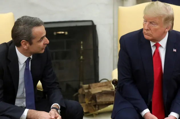 Trump - Miçotakis arasında göçmen zirvesi