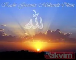 2019 Kadir Gecesi yeni mesajları - Kadir gecesi kutlama sözleri kısa - Kadir gecesi sözleri sayfamızda - 39