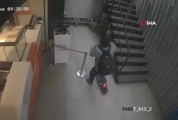 Ölümden kıl payı kurtuldu: O anlar kamerada!