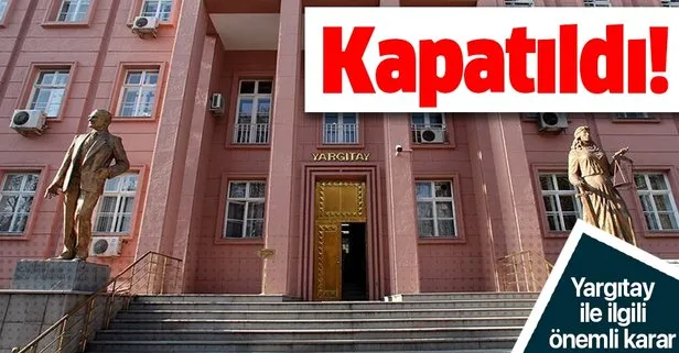 yargitay ile ilgili kritik karar
