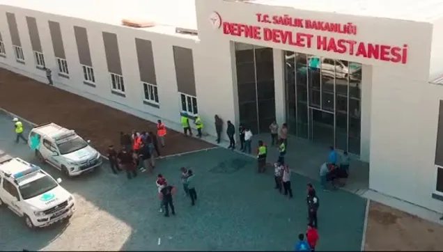 Defne Devlet Hastanesi pazar günü açılıyor