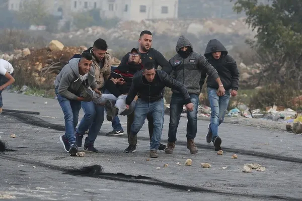 İsrail polisinden Filistinlilere saldırı-6