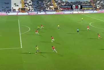 Kasımpaşa 0-3 Fenerbahçe | Gol: Bartuğ Elmaz