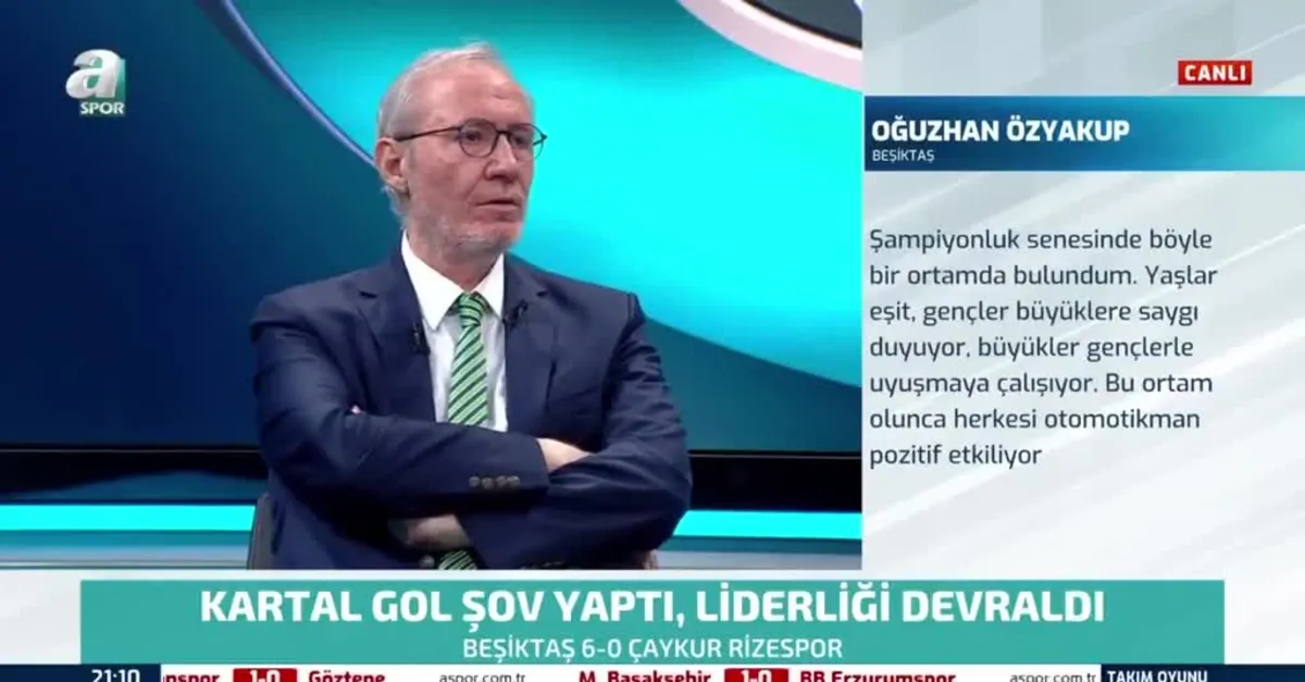 Levent Tüzemen: Beşiktaş'ı izlerken kendimi Premier Lig'de zannettim