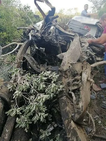 Bursa'da tır uçuruma yuvarlandı: 1 ölü-2
