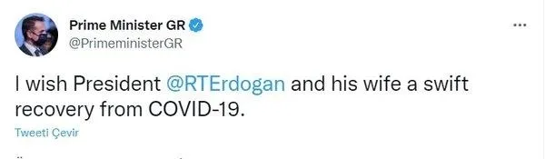 Koronavirüse yakalanan Başkan Recep Tayyip Erdoğan’a dünyadan peş peşe geçmiş olsun mesajları-6
