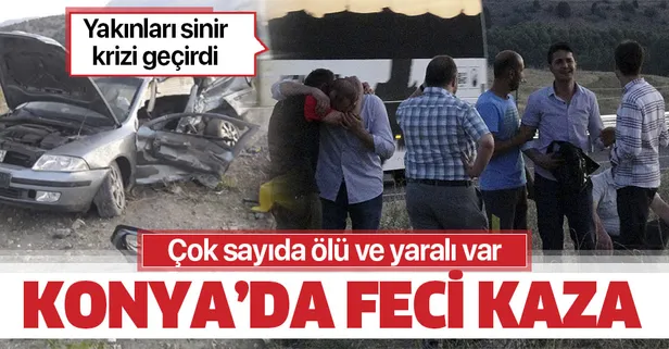 Feci kaza! Ölü ve yaralılar var... Sinir krizi geçiren vatandaşları polis teselli etti