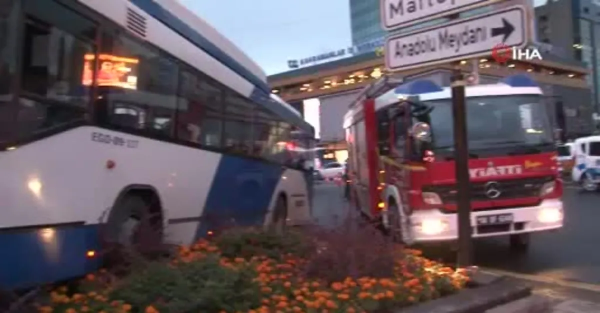 Başkentte feci kaza! İki otobüsün karıştığı trafik kazasında 17 kişi yaralandı
