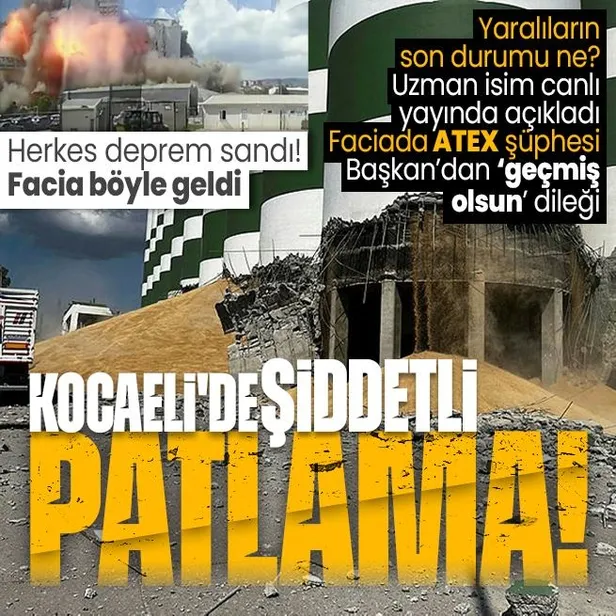 Kocaeli'de TMO silosundaki patlamada yaralananlardan 6'sı taburcu edildi-5