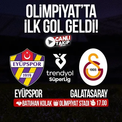 Eyüpspor - Galatasaray | CANLI