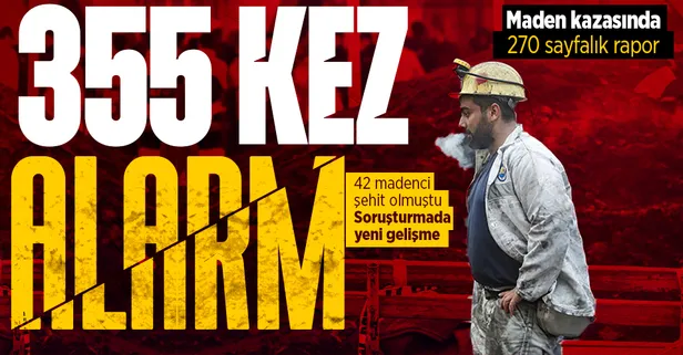 Bartın'daki maden faciasında yeni detaylar! 270 sayfalık rapor hazırlandı: Değerler 355 kez alarm düzeyine ulaşmış