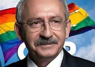 Son dakika: CHP Genel Merkezine giden bir grup Kemal Kılıçdaroğlunu fahri LGBT üyesi ilan ettik dedi