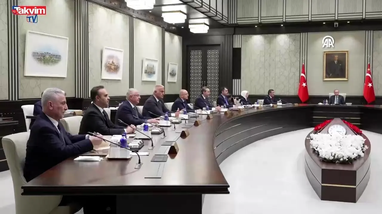 Cumhurbaşkanlığı Kabinesi toplandı!