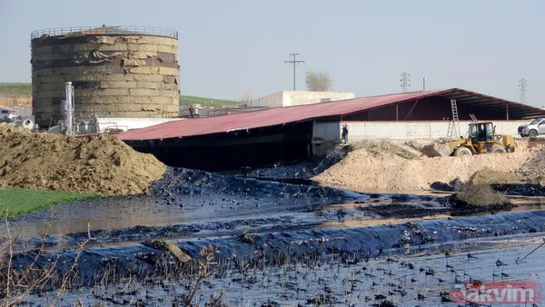 Edirne'de çevre katliamı! Tonlarca fuel oil 30 dekar alana ve dere yatağına yayıldı - 2