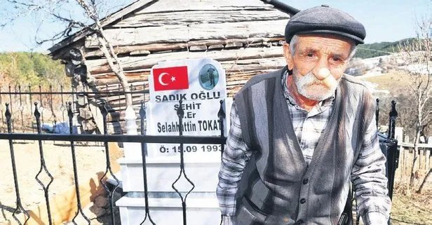 Şehit oğlu yalnız kalmasın diye köyde tek başına kalıyordu! Sadık Tokat hayatını kaybetti