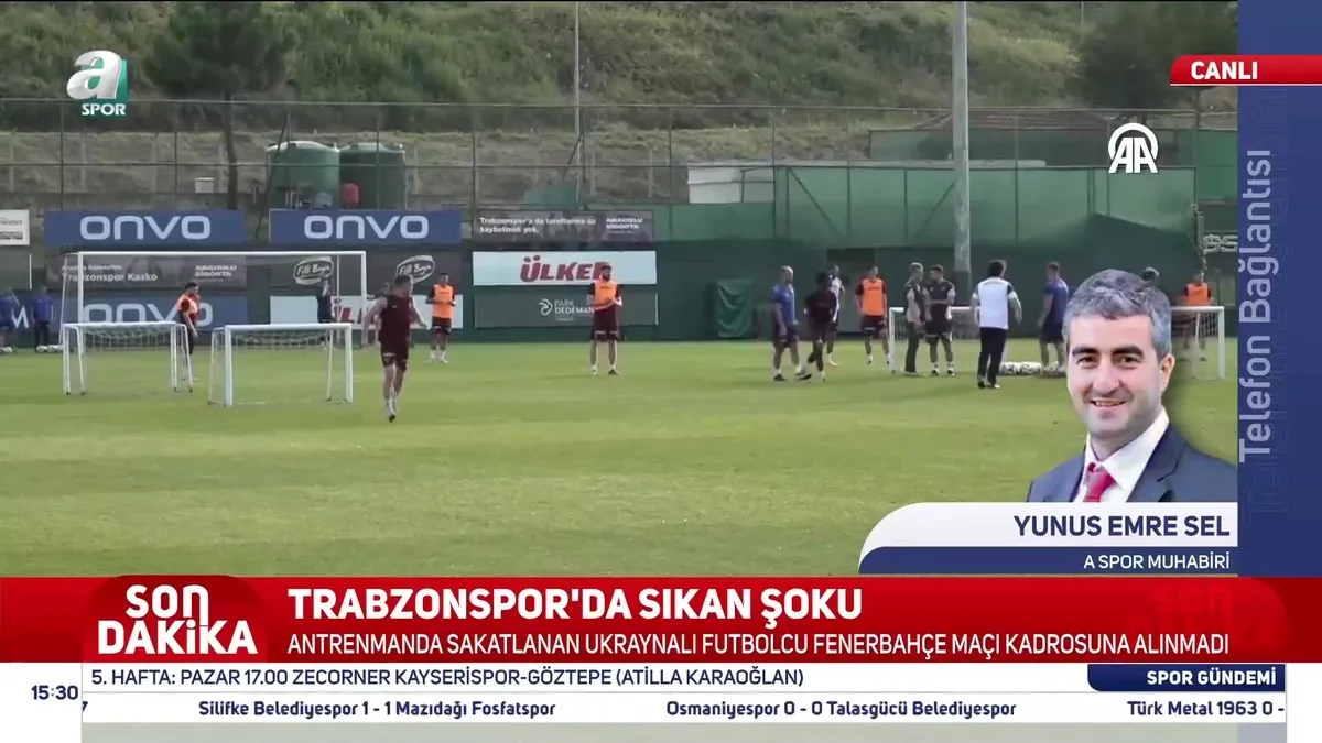 Trabzonspor'da Danylo Sikan şoku