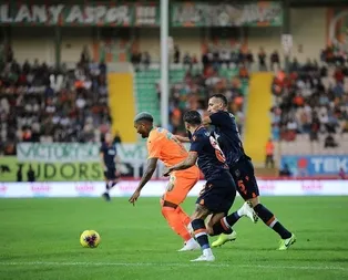 Aytemiz Alanyaspor ile Medipol Başakşehir yenişemedi
