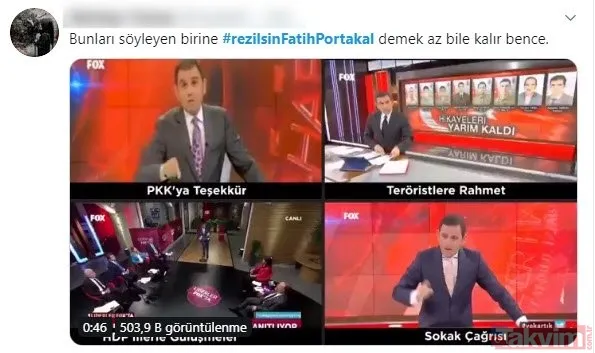 ABD beslemesi Fatih Portakal'a tepkiler büyüyor! #rezilsinFatihPortakal - 4