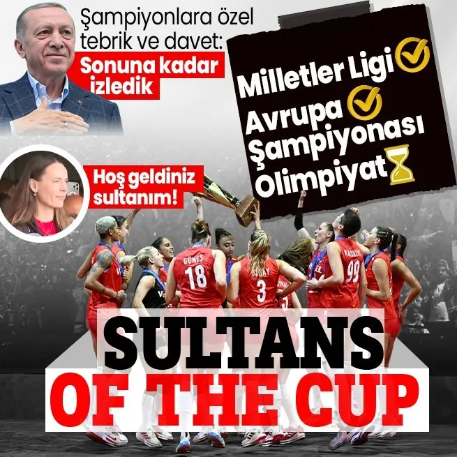 Filenin Sultanları yurda döndü! Türkiye A Milli Kadın Voleybol Takımı Avrupa Şampiyonu! Sırada Olimpiyatlar var