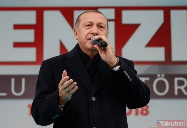 Denizli'de Başkan Erdoğan coşkusu