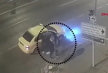 Takside uyuşturucu ticareti kamerada!