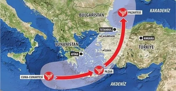 30 Eylul Meteoroloji Den Hava Durumu Son Dakika Uyarisi Istanbul Kasirga Son Durumu Takvim