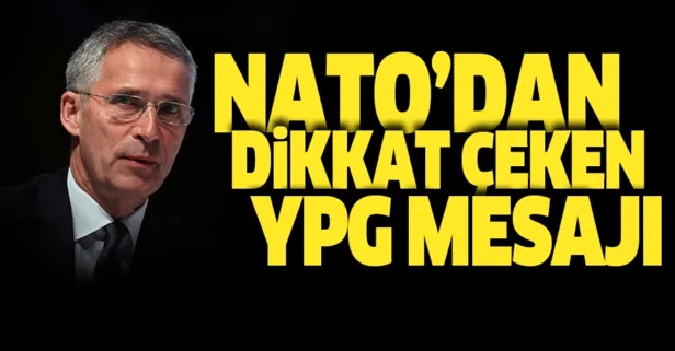 Stoltenberg'den dikkat çeken YPG açıklaması