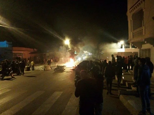 Tunus'ta protesto gösterileri-7