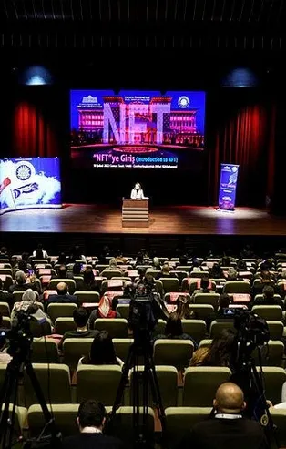 Türkiye'nin ilk NFT dersi Cumhurbaşkanlığı Millet Kütüphanesi'nde verildi!