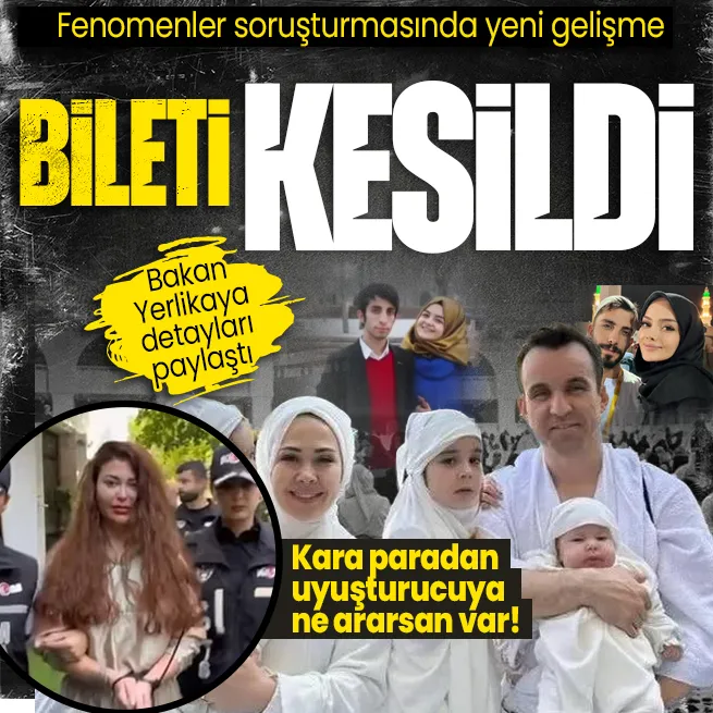 Fenomenler soruşturmasında yeni gelişme! Neslim ve İnanç Güngen çifti gözaltına alındı! Bakan Ali Yerlikaya detayları paylaştı