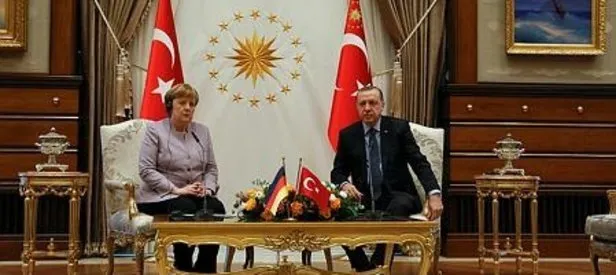 Erdoğan ve Merkel’den ortak açıklama