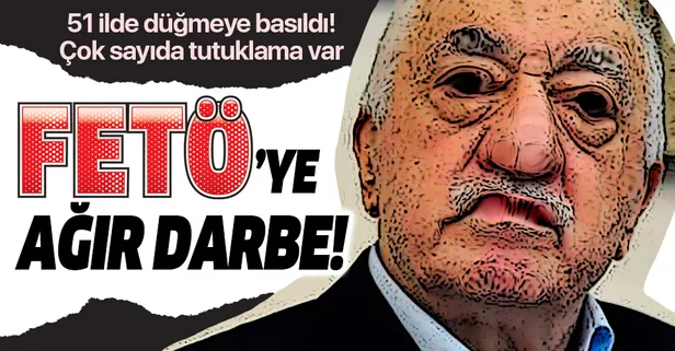 Son dakika: İzmir merkezli 51 ilde eş zamanlı FETÖ operasyonu: 82 tutuklama