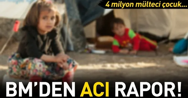 BM: 4 milyon mülteci çocuk okula gidemiyor