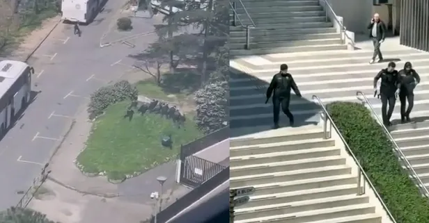 Terör saldırısına karşı koyan polise saygısızlık cezasız kalmadı: Plaza soytarısına tutuklama