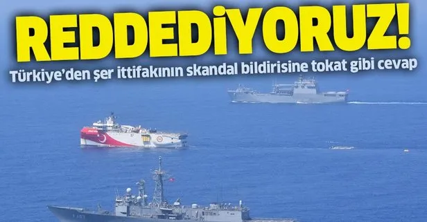 Türkiye'den skandal bildiriye sert tepki