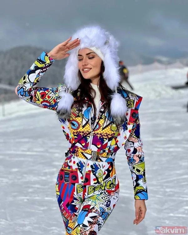 Fahriye Evcen kar pozlarını paylaştı Yeşilçam efsanesi Filiz Akın kayıtsız kalamadı "Karlarda kraliçe var" Burak Özçivit'in güzeller güzeli eşi... - 6