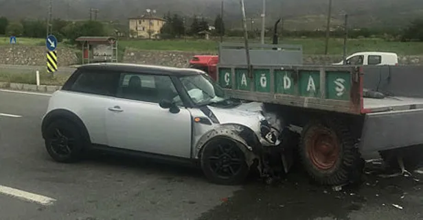 Son dakika: Malatya'da feci kaza: 3 yaralı
