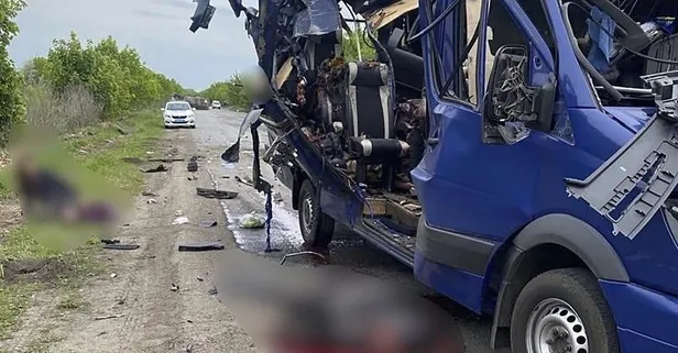 Ukrayna’da minibüse saldırı: 9 ölü! Rusya mı hedef aldı?