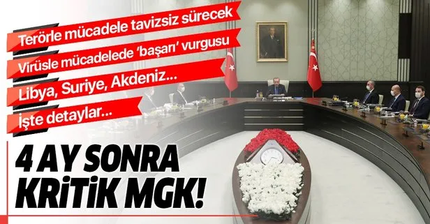 Son dakika: Başkan Erdoğan liderliğinde toplanan MGK sona erdi! İşte MGK bildirisi...