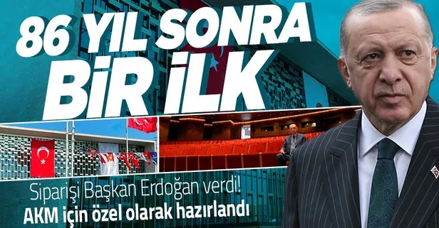 Başkan Erdoğan’dan bir ilk! Yeni AKM’nin açılışına özel opera: İstanbul silüetinin mimarı anlatılacak
