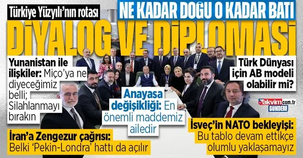 Başkan Erdoğan Azerbaycan dönüşü Türkiye Yüzyılı’nın rotasını açıkladı: Diyalog ve diplomasi! Yunanistan ile ilişkiler... İsveç’in NATO talebi...
